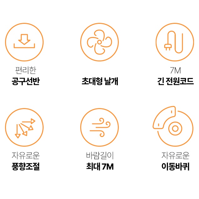 산업용 업소용대형선풍기 공장 축사용 앉은뱅이선풍기 공업용팬 - 상세 이미지 2