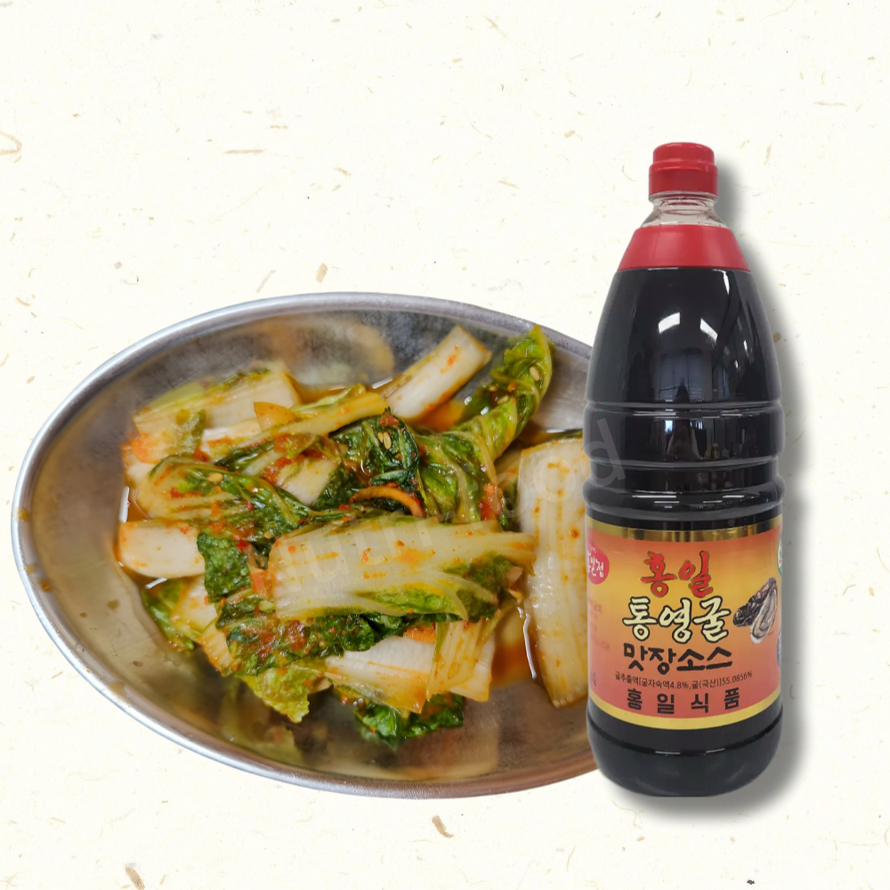 홍일 통영굴맛장 간장 만능 소스 1.8리터 + 백간장 200ml 편스토랑 손태진 이미지 6