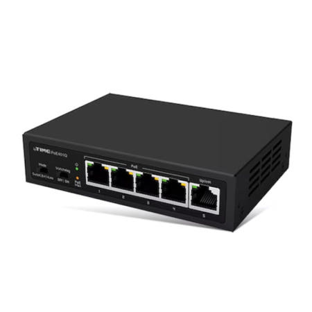 EFM네트웍스 아이피타임 PoE401Q 4포트 PoE 스위치허브