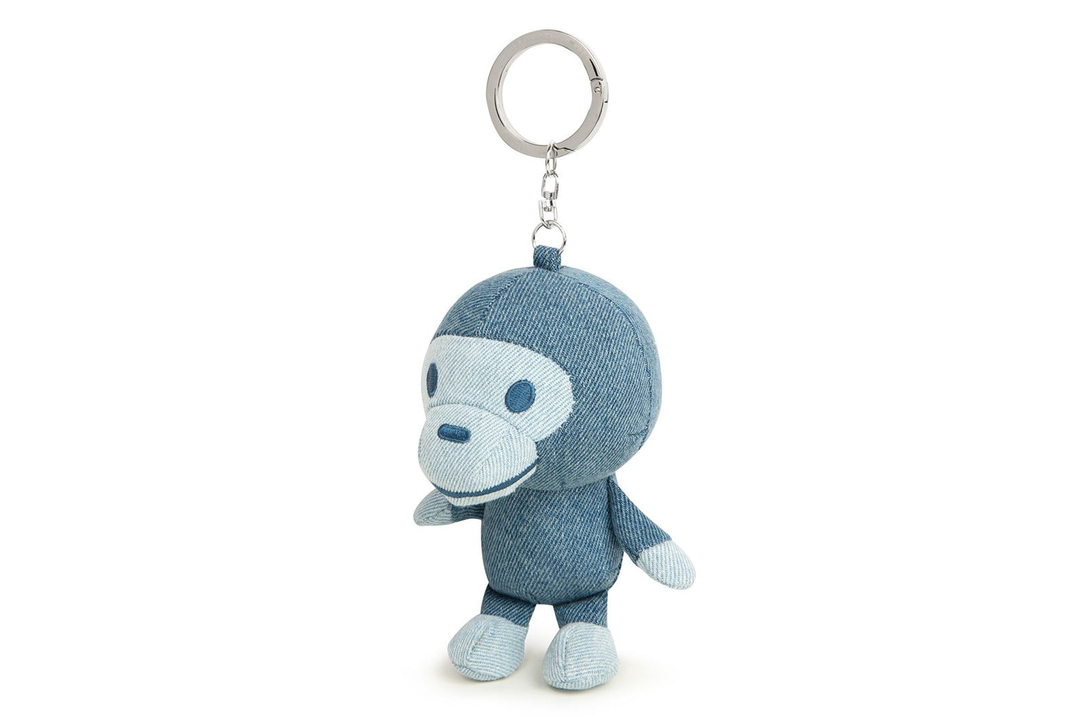 베이프 키체인 BABY MILO PLUSH DENIM DOLL KEYCHAIN 4월 신상 AK70-182-311 - 상세 이미지 2