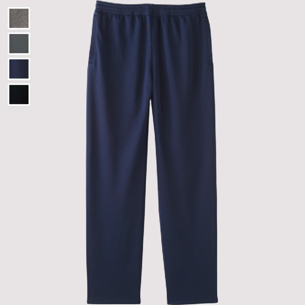 무지 기능성 긴바지 빅사이즈 드라이 메쉬 쿨론 헬스 롱팬츠 - 상품 이미지