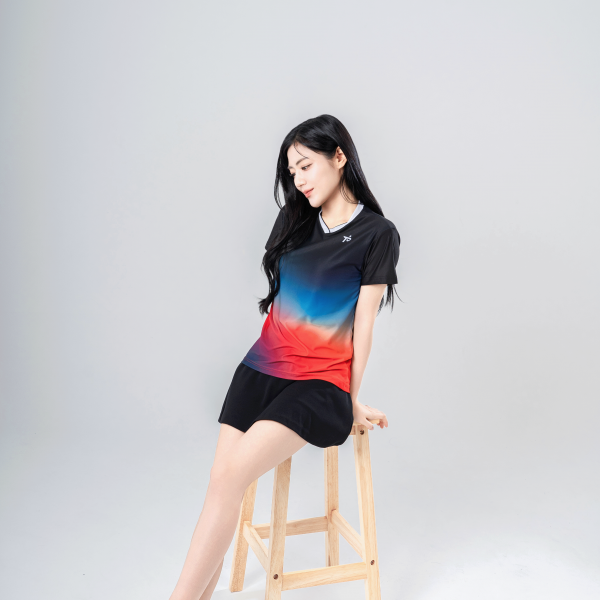 [티밸런스] 오로라(aurora) 탁구유니폼 고급소재 메쉬 원단 - 상세 이미지 2