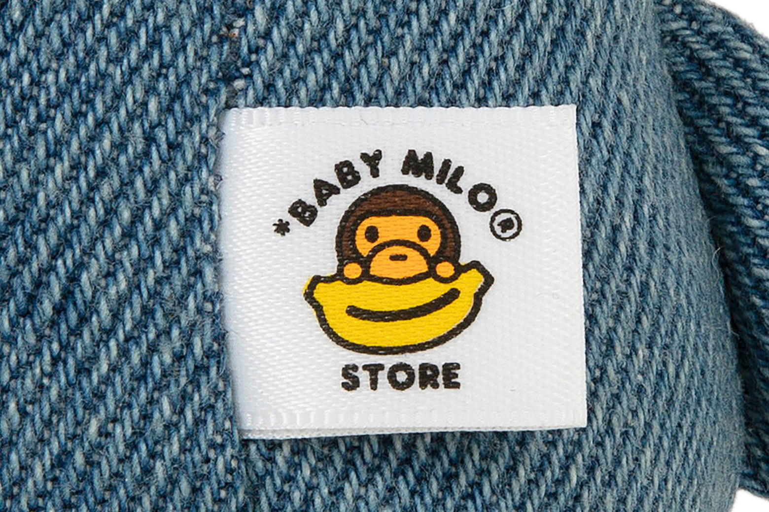 베이프 키체인 BABY MILO PLUSH DENIM DOLL KEYCHAIN 4월 신상 AK70-182-311 - 상세 이미지 4