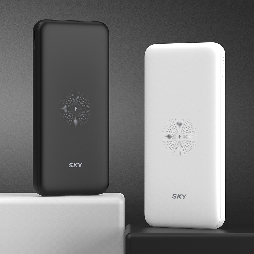 필 WX10 18W 유무선충전 보조배터리 USB PD 10000mAh, 화이트 - 상세 이미지 3