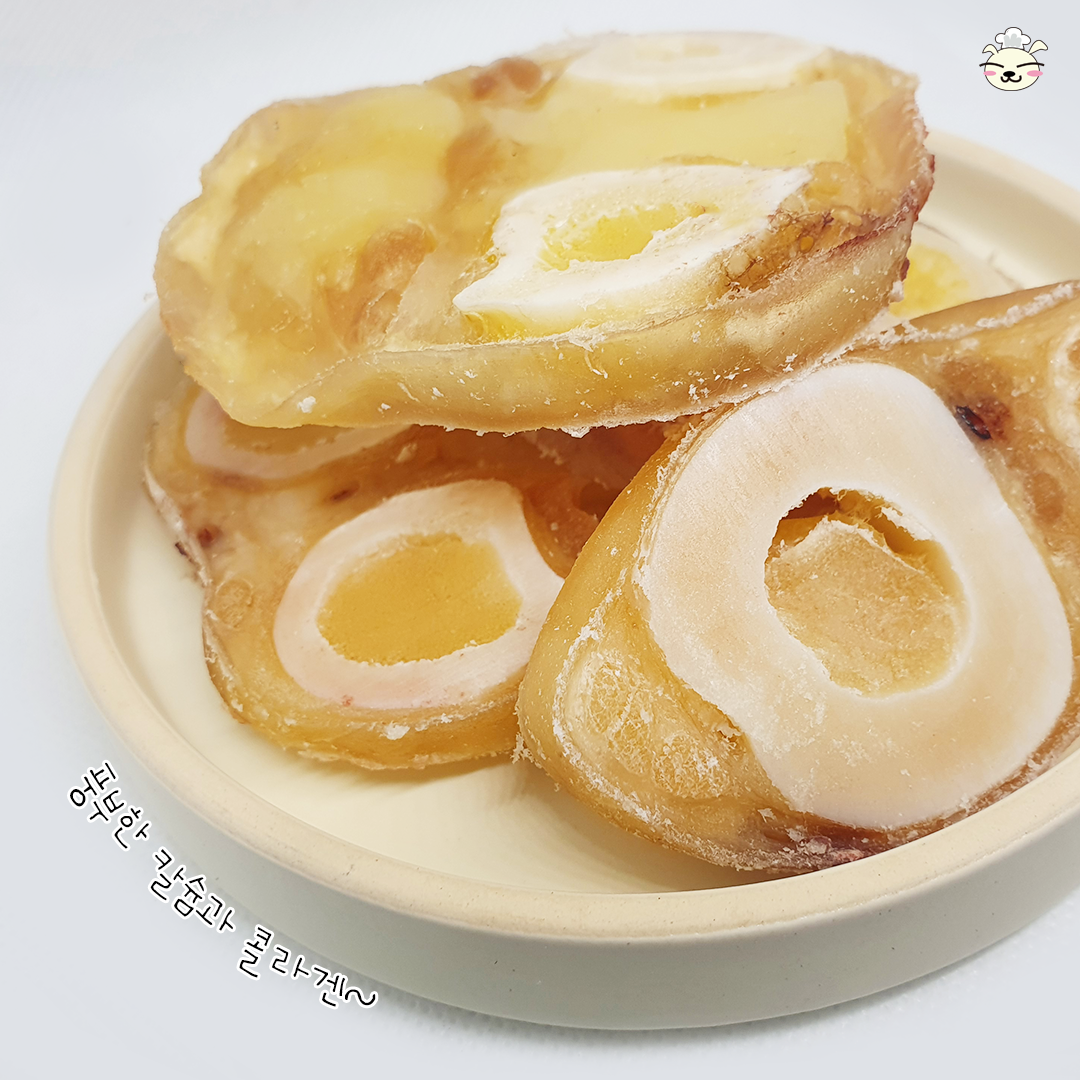 봉구의간식 강아지 반려견 애견 개껌 천연 보양식 수제간식 우족껌 70g - 상세 이미지 4