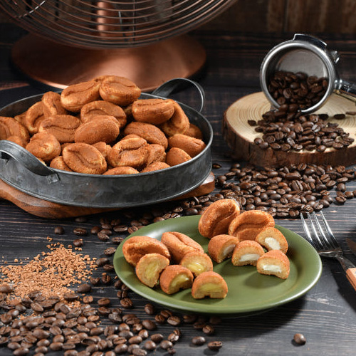하우스원푸드 델리 뉴욕커피콩빵 350g 소포장 3종 카페 간식 디저트 커피향 선물 - 상세 이미지 3