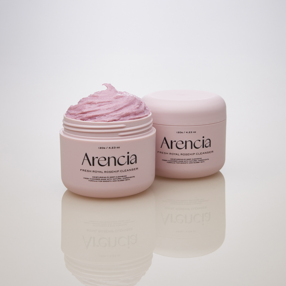 [촉촉세안]아렌시아 로얄 로즈힙 클렌저 120ml, 2개