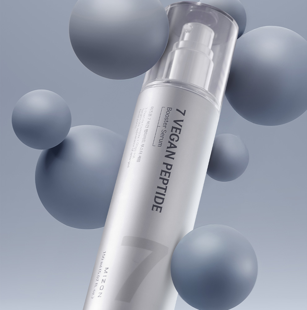 미즈온 7 비건 펩타이드 광채 모공 개선 부스터 첫단계 세럼 150ml - 상세 이미지 4