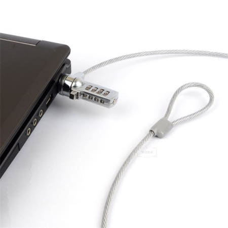 [보급창고OEM]보급창고 노트북 도난방지용 자물쇠 케이블자물쇠