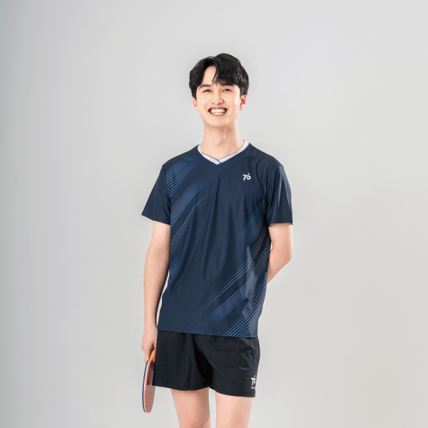 [티밸런스] 라인(LINE) 탁구유니폼 고급소재 메쉬 원단 - 상세 이미지 2