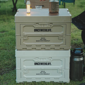 원스위크라이프 캠핑 접이식 멀티 오픈 형 수납 정리 함 대형 폴딩 박스 ... 운동러 솔직 후기 | 실사용 리뷰 - 상품 이미지 2