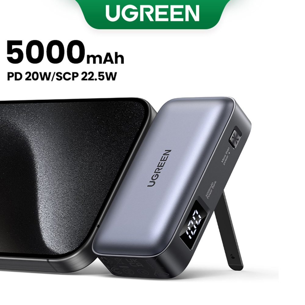 유그린 C타입 도킹형 20W 5000mAh PD 고속충전 보조배터리 U-35338 - 상세 이미지 2