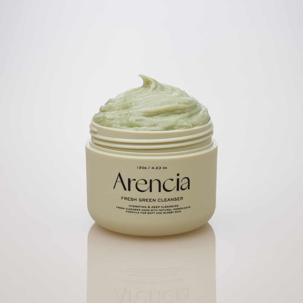 블랙헤드 모공 팩 클렌징 팩투폼 아렌시아 프레시 그린 떡솝 클렌저 120ml, 1개 제품 이미지