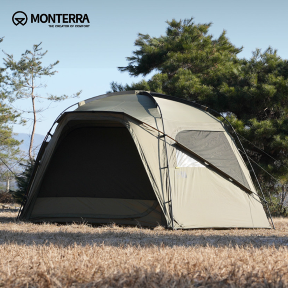 몬테라 마스 돔 쉘터 대형 패밀리 캠핑 쉘터 텐트 그늘막