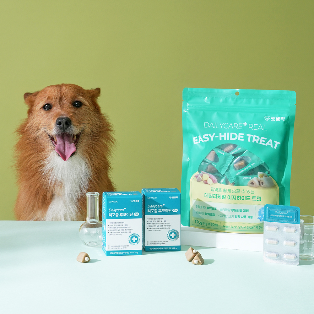 펫생각 리포좀 후코이단 프로 강아지 종합 영양제 항산화제 심장 종양 면역 30정, 1개 - 상세 이미지 2