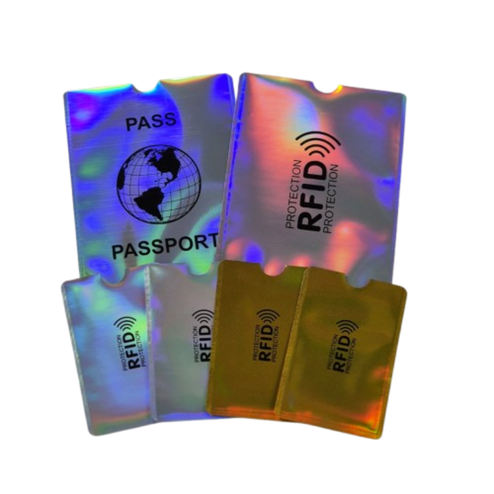 여권 슬리브 해킹방지 RFID 안티스키밍 가족 해외여행필수품 - 메인 이미지