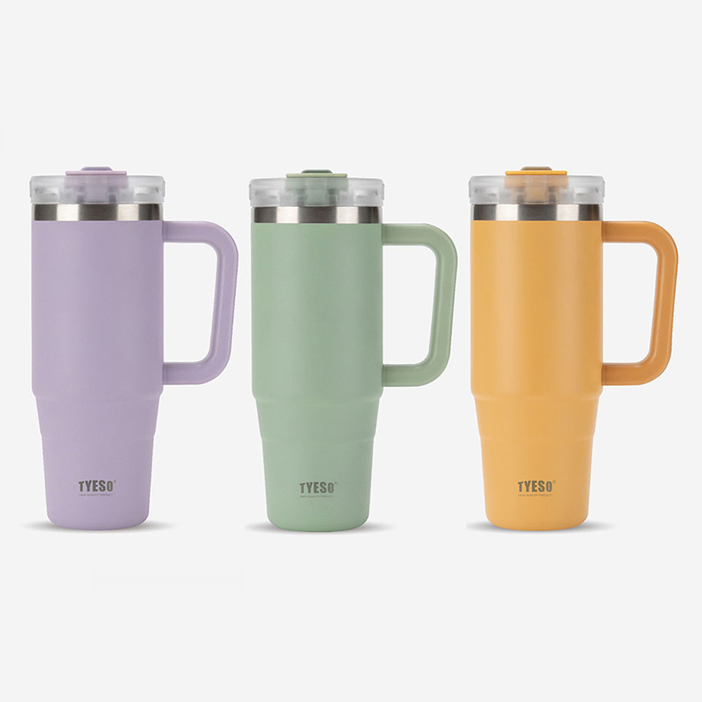 대용량 900ml 손잡이 머그 텀블러 보온보냉 각인 텀블러 인쇄무료 - 상품 이미지