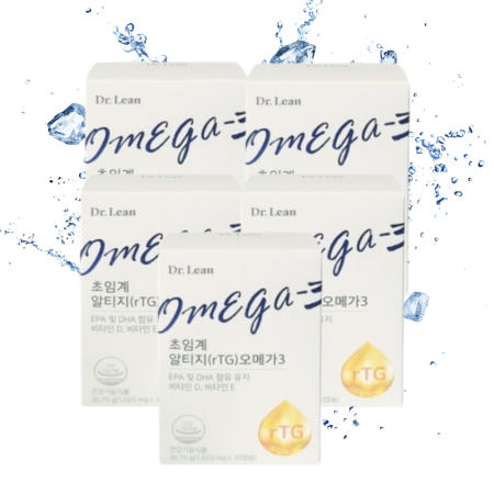 닥터린 초임계 알티지 오메가3 1025mg x 30캡슐 5개