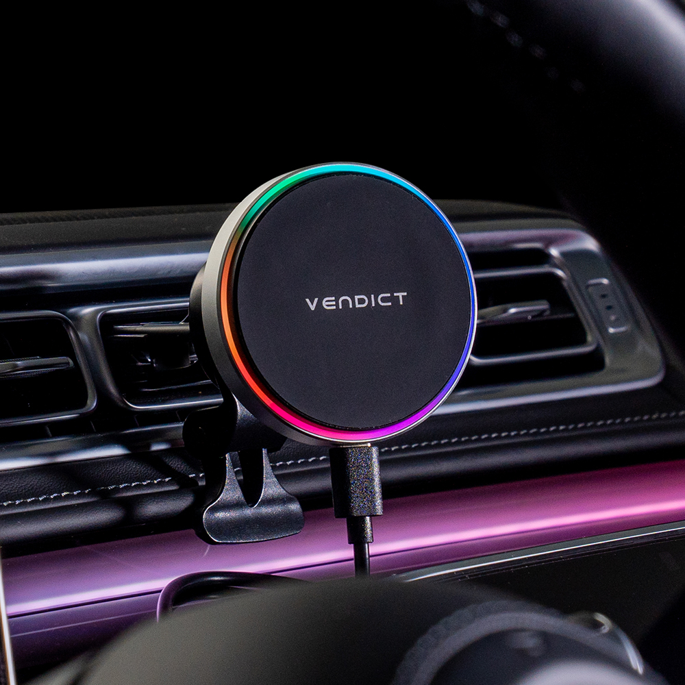 벤딕트 차량용 핸드폰 거치대 맥세이프 스마트폰 무선 충전기 자석 Qi2 루나 이클립스