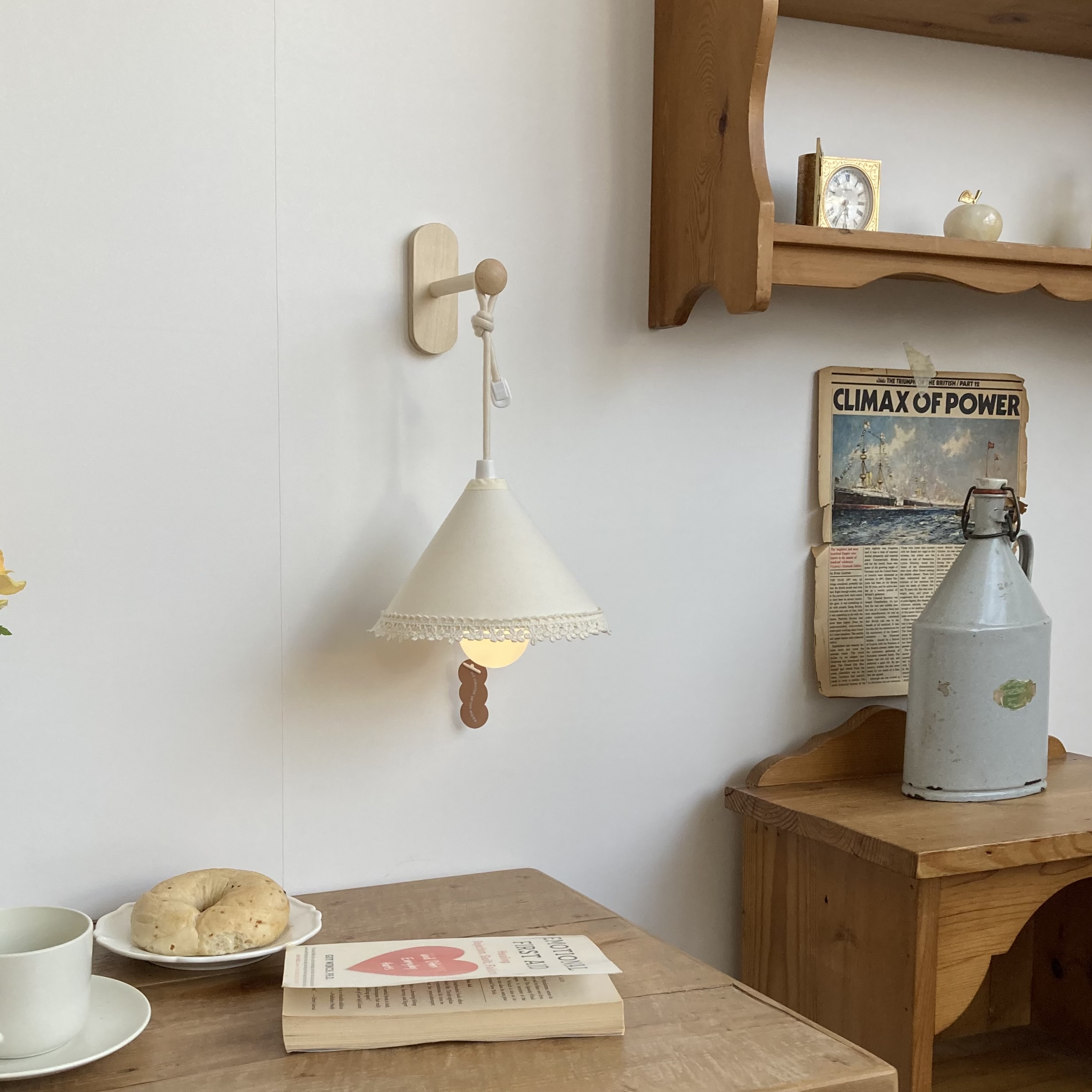 토끼상점 소녀감성시리즈 무드등 수유등 집들이선물 LED 수면등 펜던트 감성 미니 무선램프