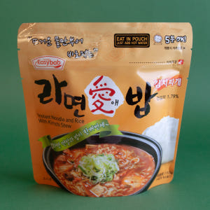 라면애밥 전투식량 비상식량 간편식 등산캠핑 맛있게 먹은 솔직 후기 - 상품 이미지 4