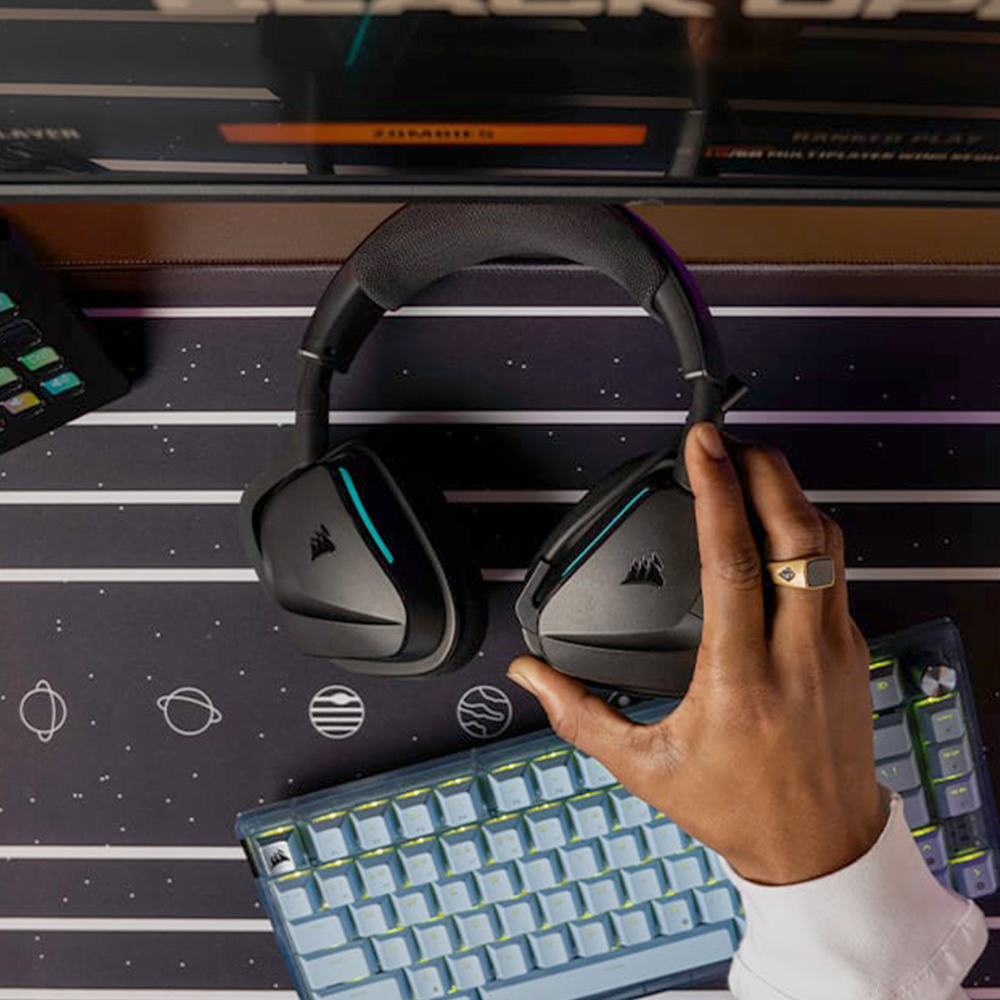 [국내정발] 커세어 보이드 V2 무선게이밍 헤드셋 블랙 상세 이미지 5