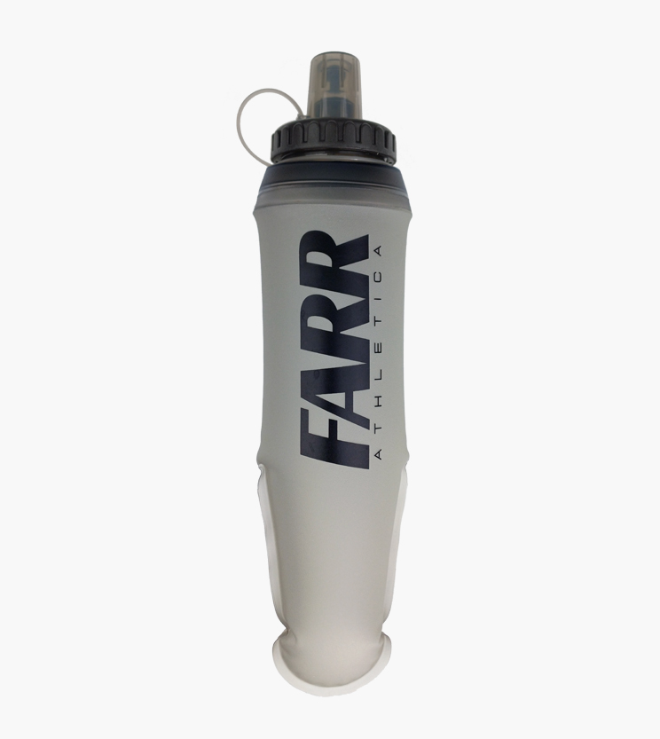 FARR 소프트 플라스크 러닝 물병 트레일 러닝 등산 스포츠 접이식 물통 500ml, 1개 - 상품 이미지