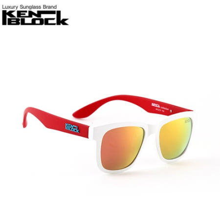 켄블락 HRR-3001 스포츠 골프 선글라스 블랙밀러 오렌지 1개
