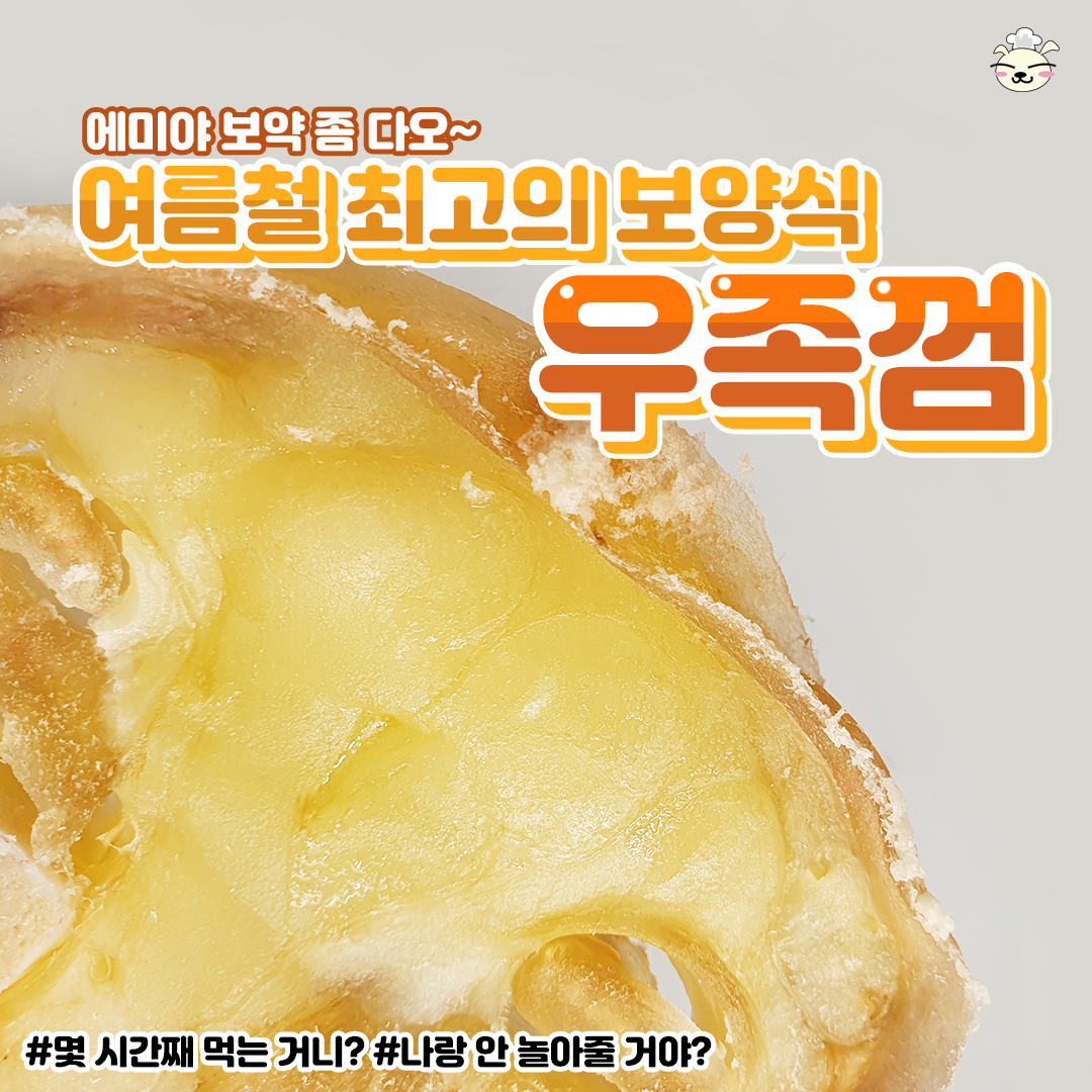 봉구의간식 강아지 반려견 애견 개껌 천연 보양식 수제간식 우족껌 70g - 상세 이미지 3