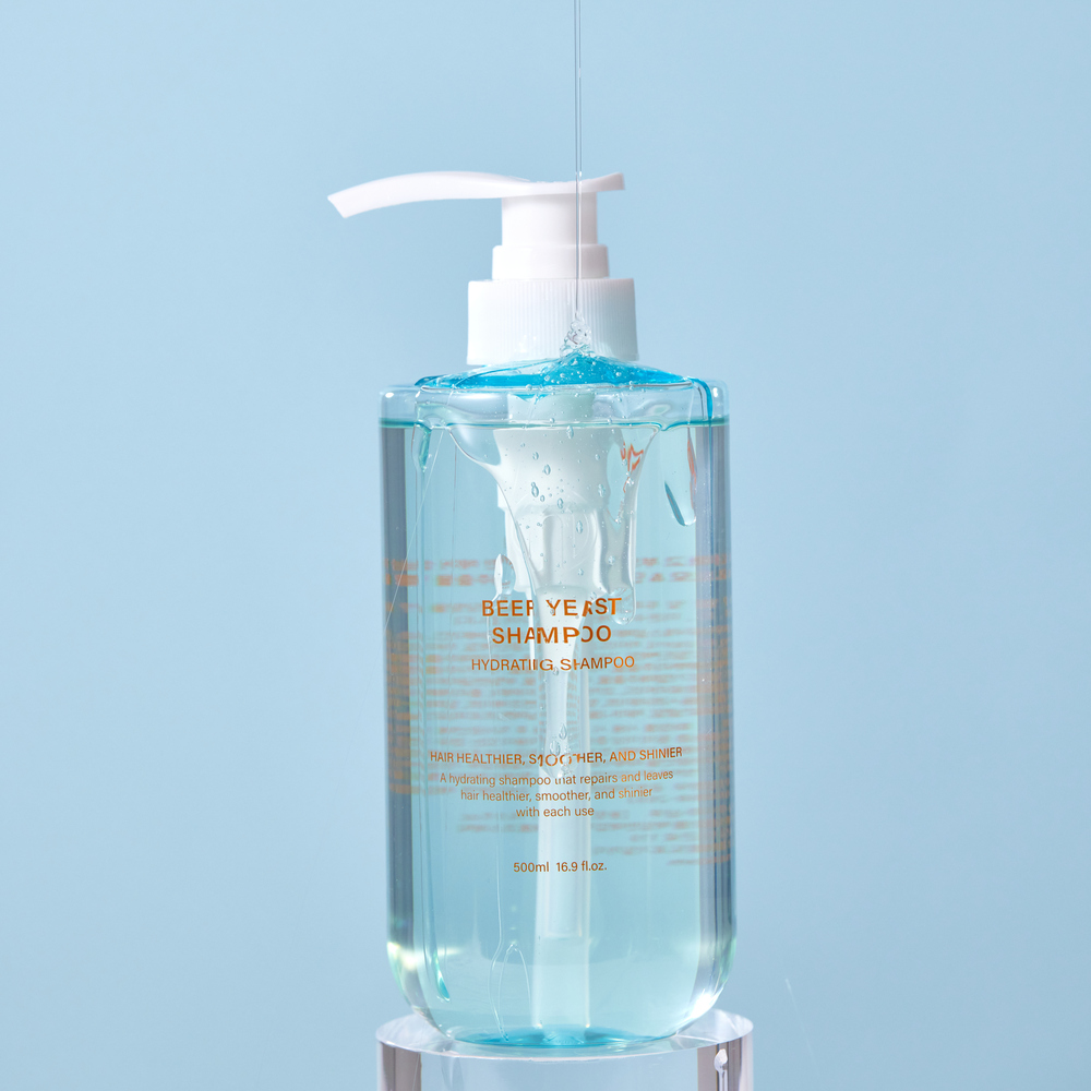 더나플러스 맥주효모 단백질 샴푸 500ml 모발 두피 영양 탄력 케어 제품 이미지