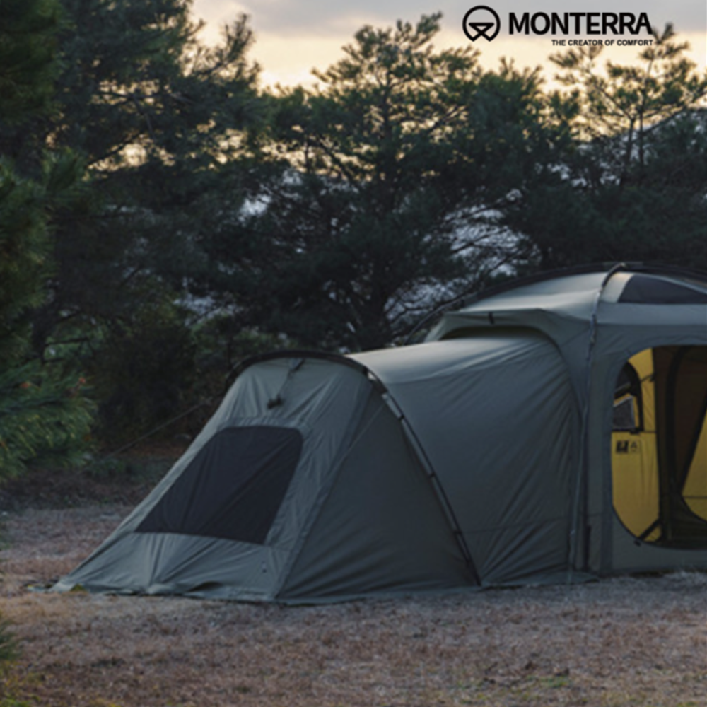 몬테라 마스 돔 쉘터 전용 베스티블 이너텐트 확장 캠핑 쉘터