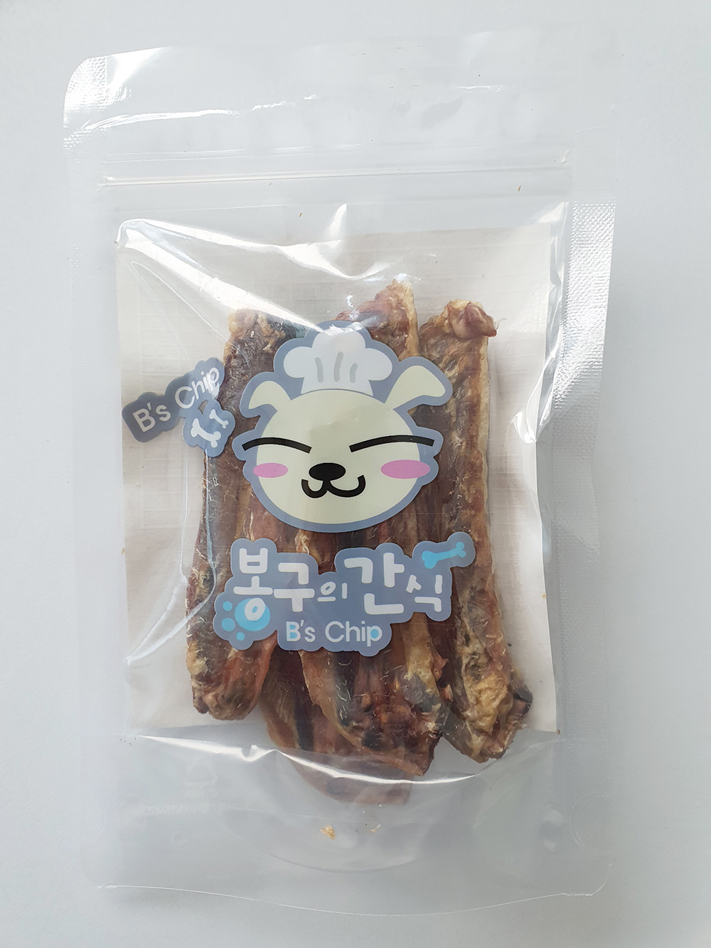봉구의간식 강아지 반려견 애견 개껌 천연 보양식 수제간식 오리날개껌 4ea - 상세 이미지 2