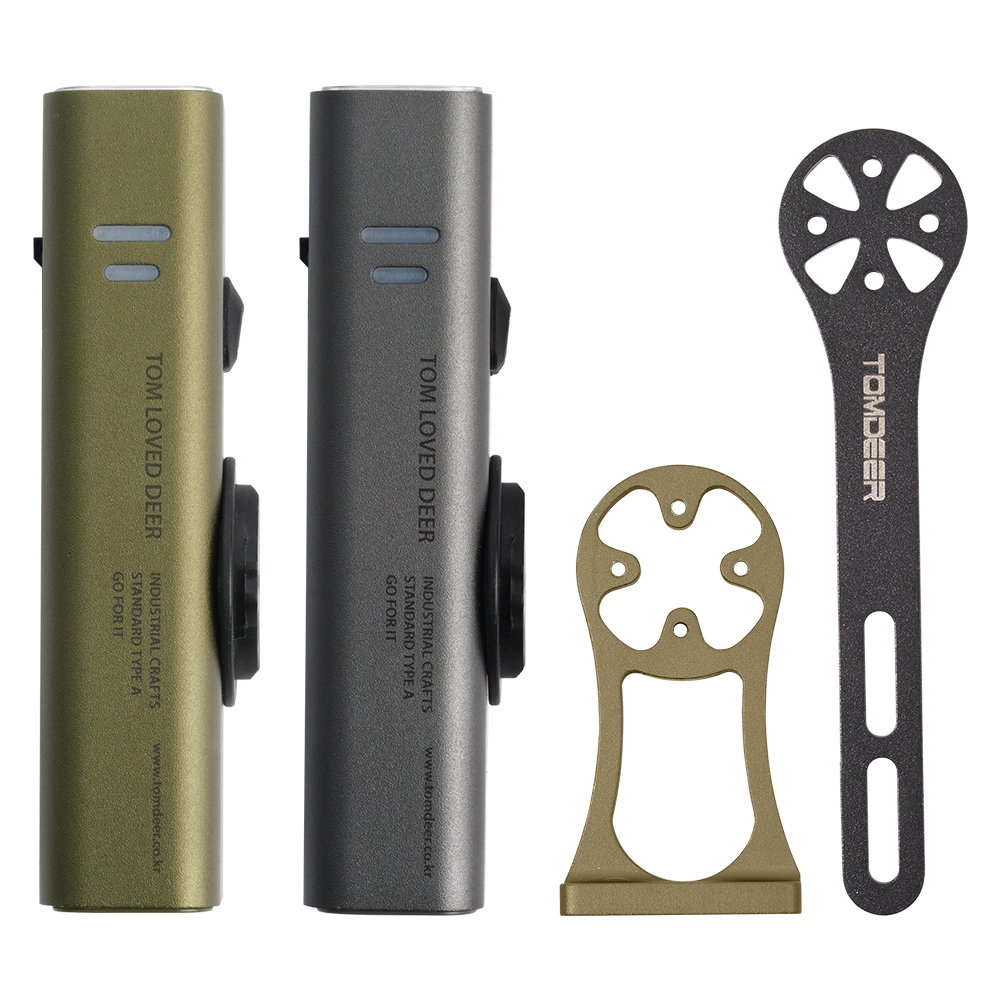 톰디어 KC배터리 거치대포함 800루멘 자전거 라이트 전조등