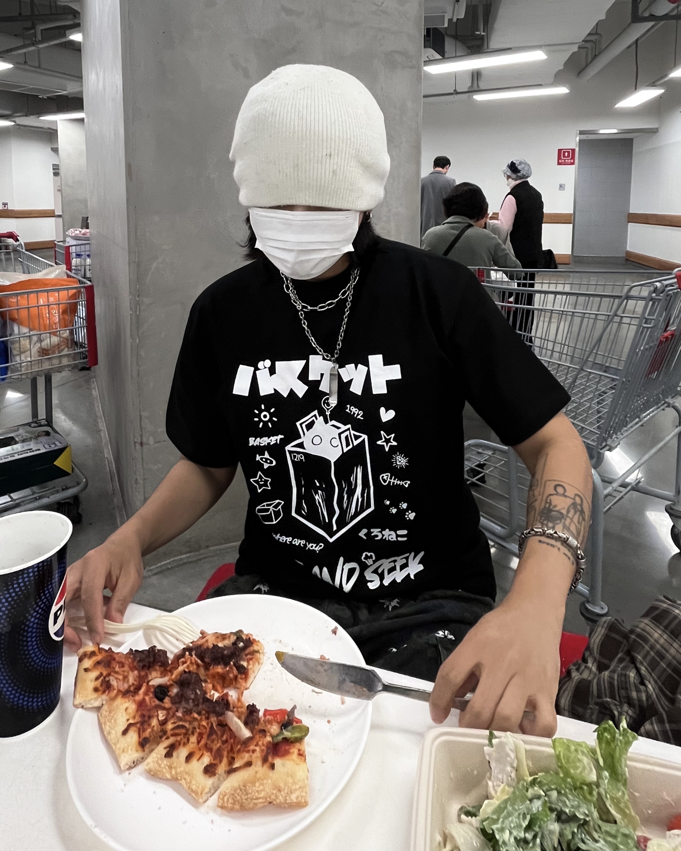 숨바꼭질 캣 반팔 2color : 코즈클로젯
