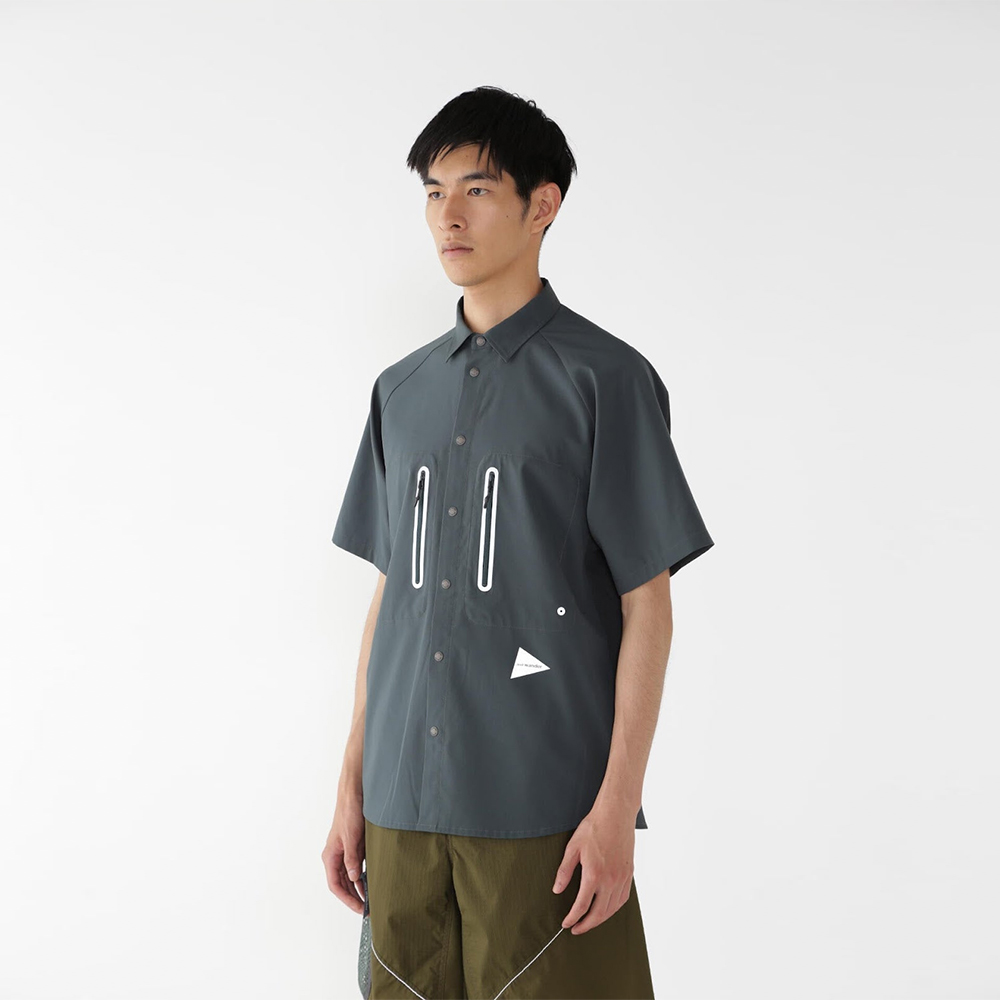 앤드원더 셔츠 tech SS shirt 25SS 남녀공용 5745153020 - 상세 이미지 5