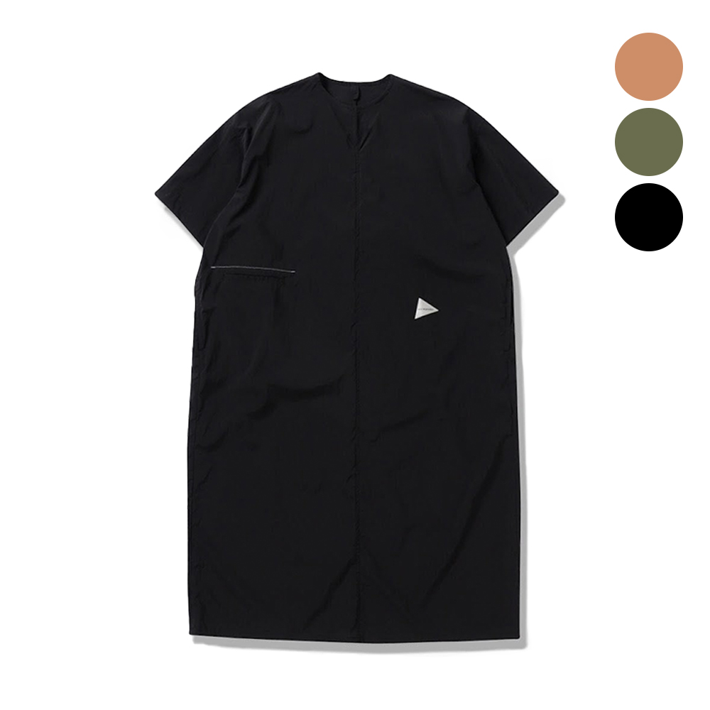 앤드원더 원피스 packable light short sleeve dress 25SS 여성 반팔 5745183091 - 상품 이미지