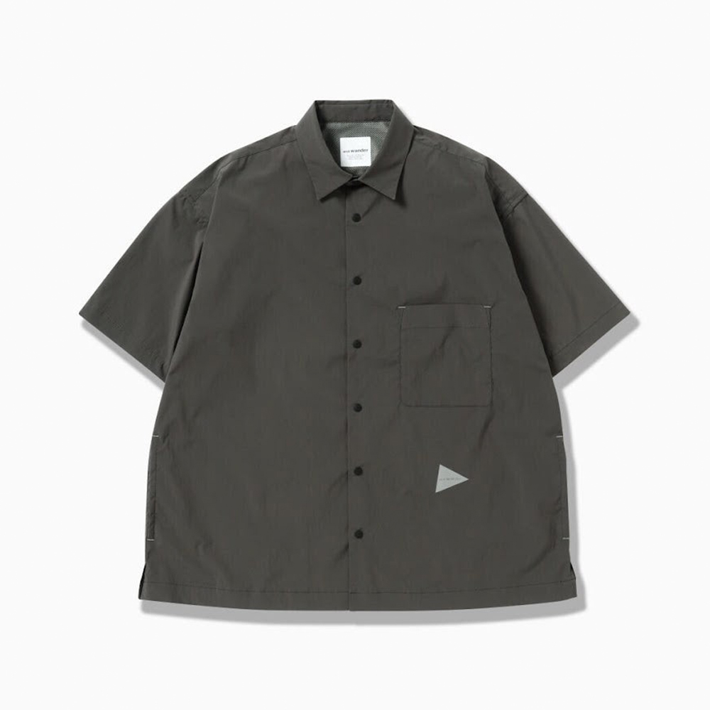 앤드원더 셔츠 UV cut stretch SS shirt 25SS 남녀공용 5745183085 - 상세 이미지 2