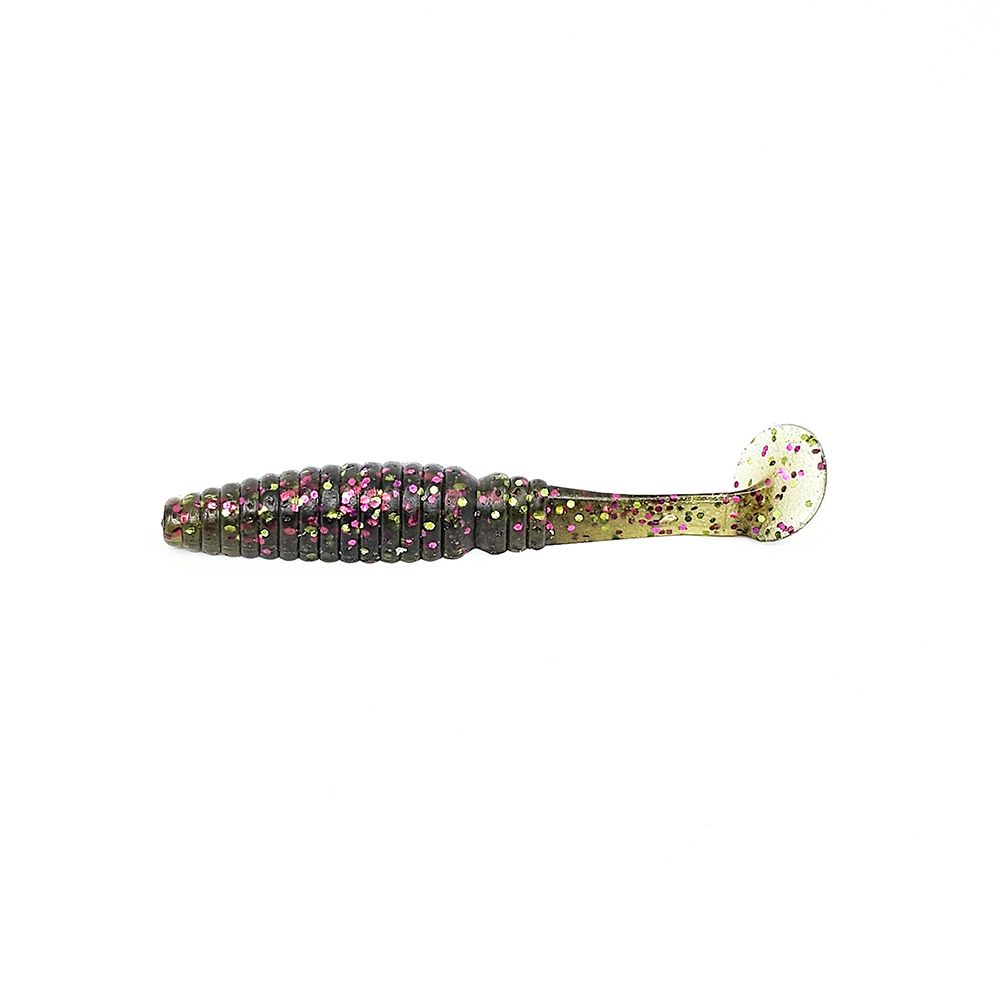 캣츠크로우 어태거 스태거 배스웜 034 워터멜론 믹스, 10cm(4인치) - 상세 이미지 2