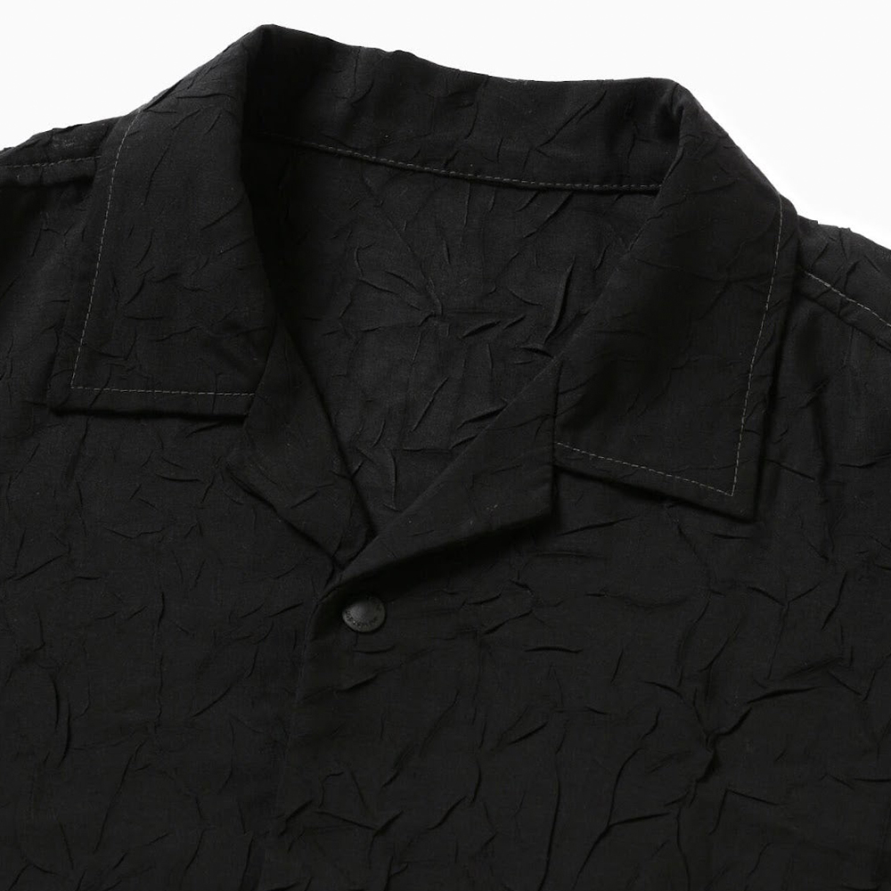앤드원더 셔츠 washer pleated open SS shirt 25SS 남녀공용 5745183067 - 상세 이미지 5