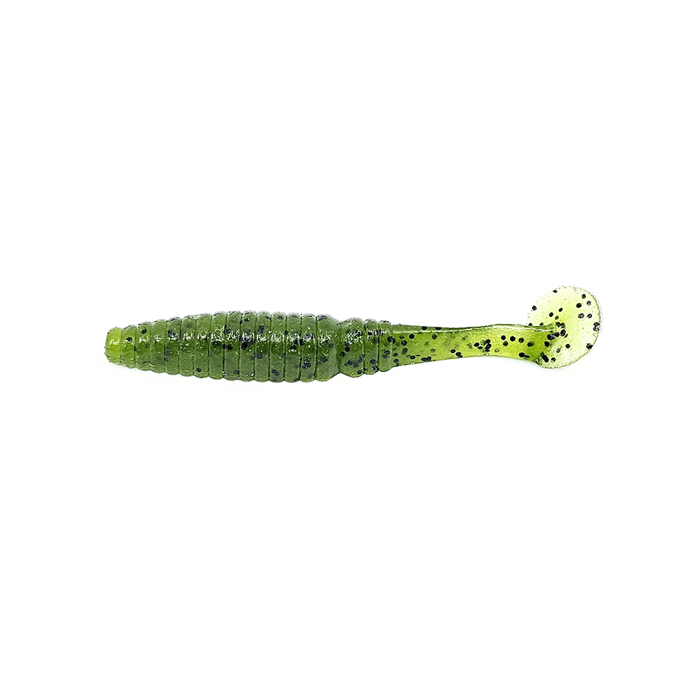 캣츠크로우 어태거 스태거 배스웜 027 워터멜론, 10cm(4인치) - 상세 이미지 2