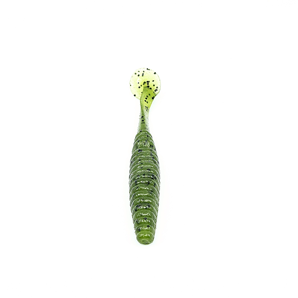 캣츠크로우 어태거 스태거 배스웜 027 워터멜론, 10cm(4인치) - 상세 이미지 3