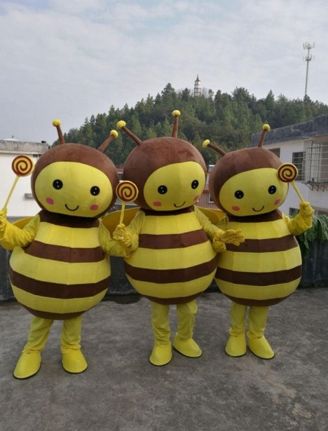 꿀벌 인형탈 의상 곤충 코스프레 축제 코스튬 행사 공연 - 상세 이미지 3