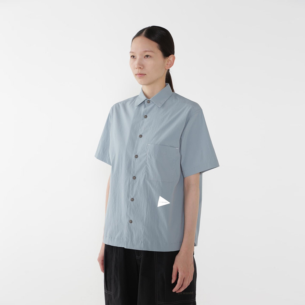 앤드원더 셔츠 UV cut stretch SS shirt 25SS 남녀공용 5745183085 - 상세 이미지 4