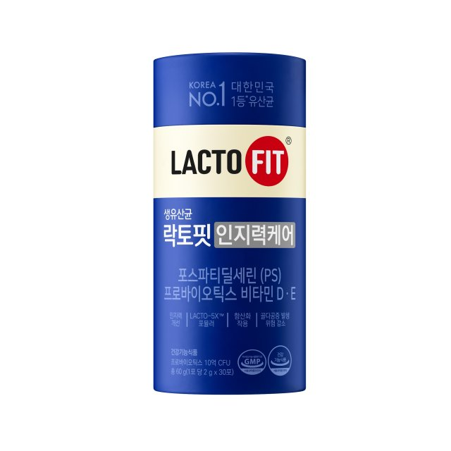 종근당건강 락토핏 인지력케어 PS유산균 1통 1개월분 유통기한 2025년 10월 11일