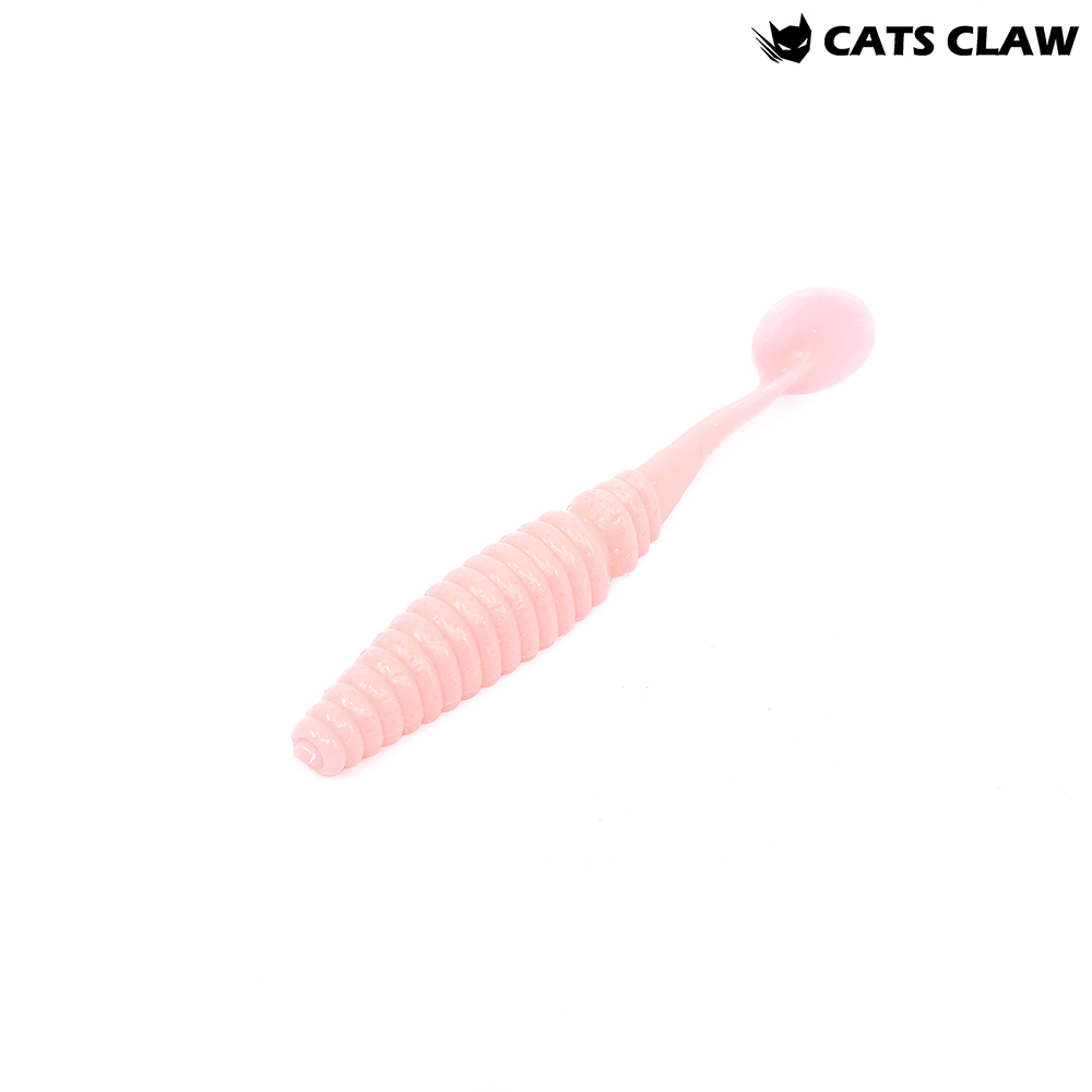 캣츠크로우 어태거 스태거 배스웜 037 글로우 핑크, 10cm(4인치) - 메인 이미지