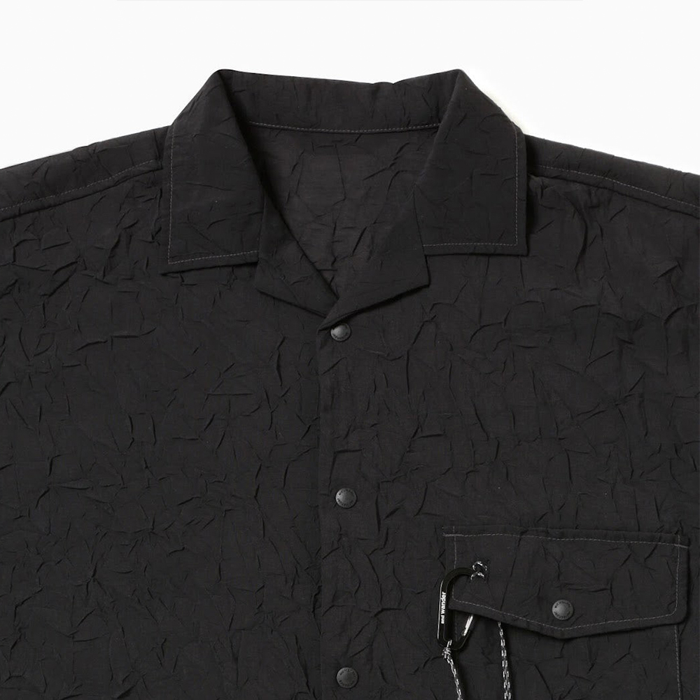 앤드원더 셔츠 washer pleated open LS shirt 25SS 남녀공용 5745183066 - 상세 이미지 3