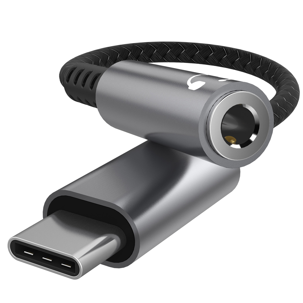 바라보고 USB C타입 to 3.5mm DAC 이어폰 변환 젠더 B15 상품 이미지