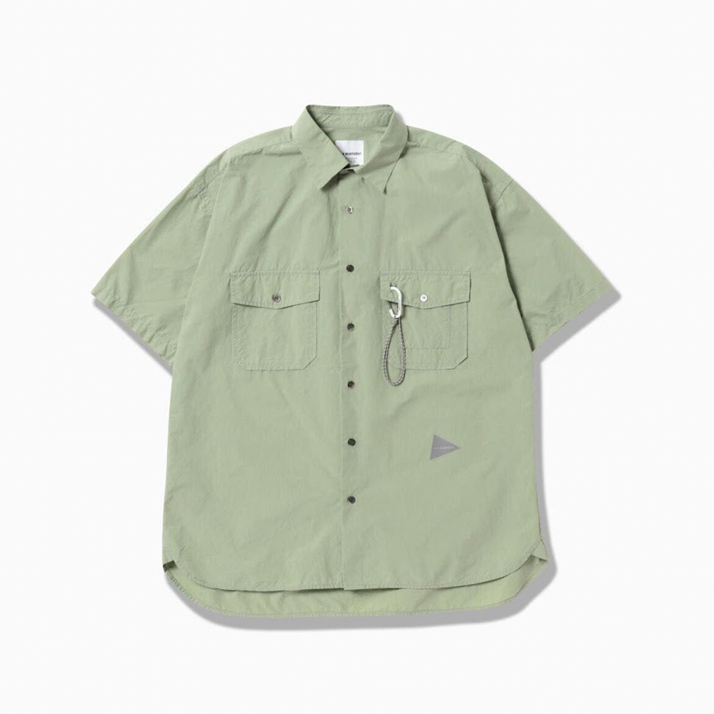 앤드원더 셔츠 CORDURA typewriter SS shirt 25SS 남녀공용 5745183079 - 상세 이미지 3