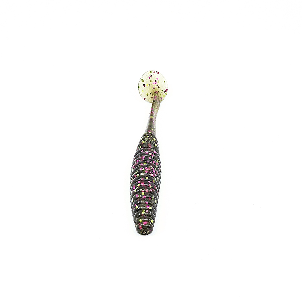 캣츠크로우 어태거 스태거 배스웜 034 워터멜론 믹스, 10cm(4인치) - 상세 이미지 3