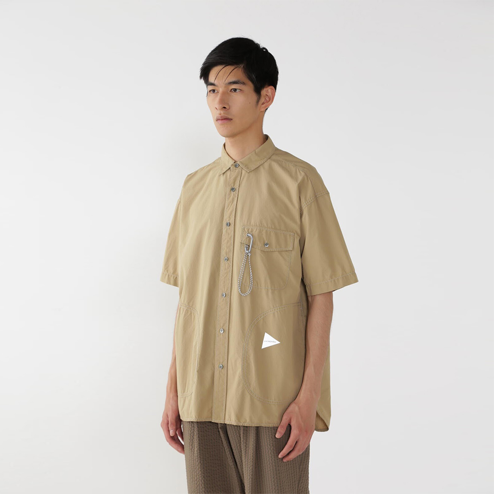 앤드원더 셔츠 CORDURA cotton rip SS shirt 25SS 남녀공용 5745183075 - 상세 이미지 5